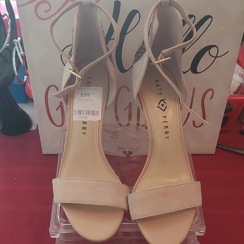 Katy Perry Collections Women's Beige Sandals